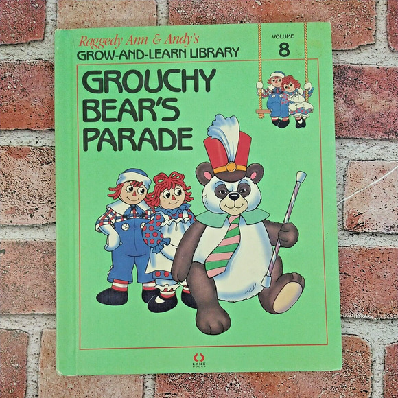 Raggedy Ann & Andy’s Grow-and-Learn Library Vol 8 - Vtg 1988 Kid HC‎ Book - Picture 1 of 9